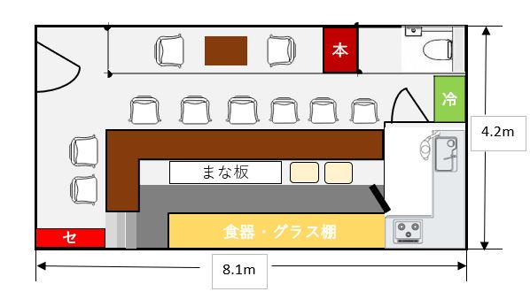 約１０坪 飲食店設計図 Hico S Blog